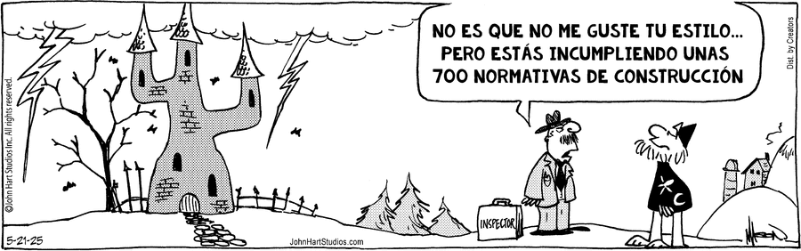 Wizard of Id en Español by Parker and Hart on Wed, 21 May 2025