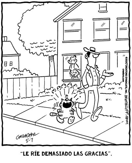 Heathcliff en Español by Peter Gallagher and George Gately on Wed, 07 May 2025