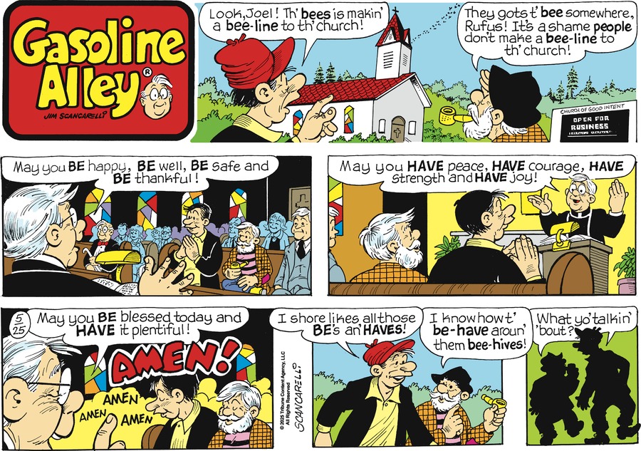 Gasoline Alley by Jim Scancarelli on Sun, 25 May 2025