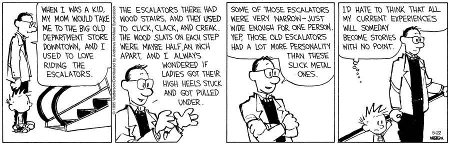 Calvin and Hobbes by Bill Watterson on Thu, 22 May 2025