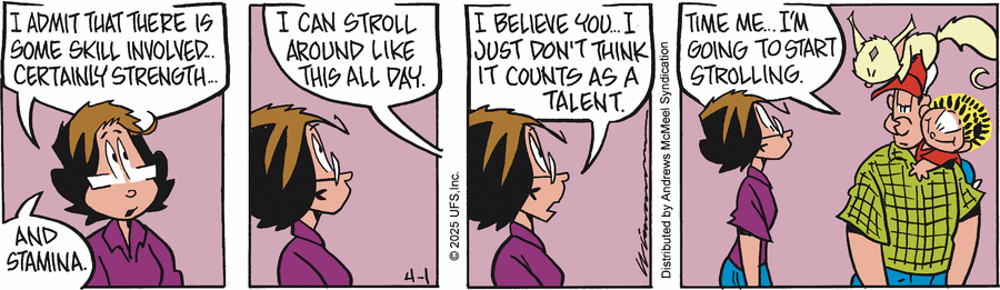 Rose Is Rose by Don Wimmer and Pat Brady on Tue, 01 Apr 2025