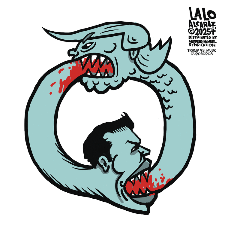 Lalo Alcaraz by Lalo Alcaraz on Fri, 06 Jun 2025