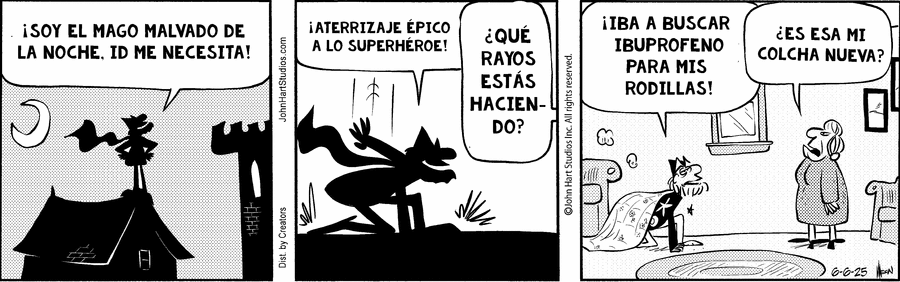 Wizard of Id en Español by Parker and Hart on Fri, 06 Jun 2025