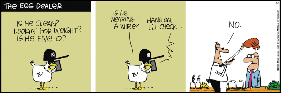 Mike du Jour by Mike Lester on Thu, 01 May 2025