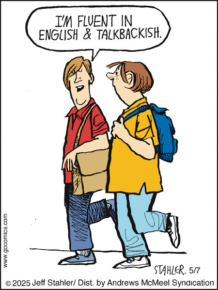 Moderately Confused by Jeff Stahler  on Wed, 07 May 2025