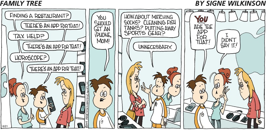 Family Tree by Signe Wilkinson on Sun, 22 Jun 2025