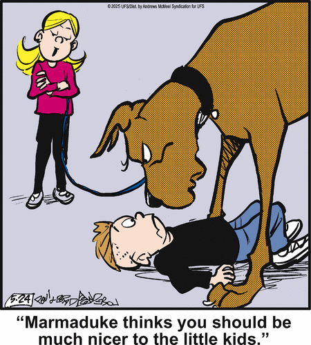 Marmaduke by Brad Anderson on Sat, 24 May 2025