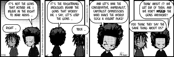 The Boondocks by Aaron McGruder on Wed, 23 Apr 2025