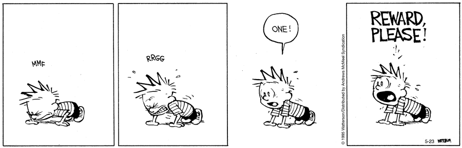 Calvin and Hobbes by Bill Watterson on Fri, 23 May 2025
