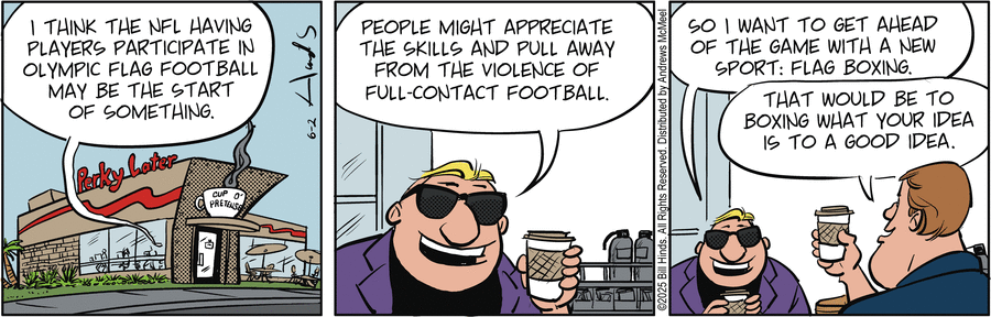 Tank McNamara by Bill Hinds on Mon, 02 Jun 2025
