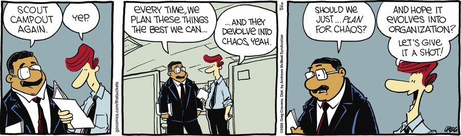 The Buckets by Greg Cravens  on Mon, 16 Jun 2025