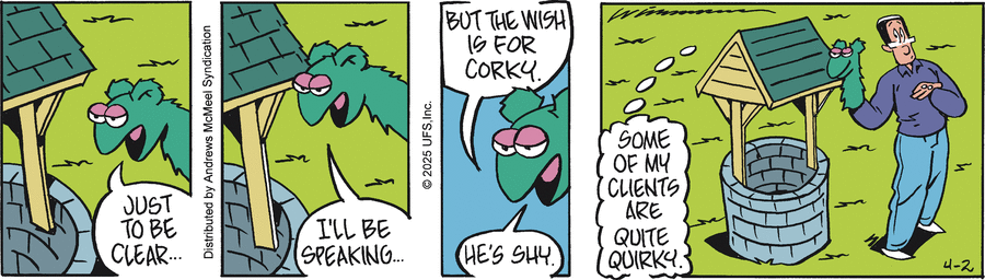 Rose Is Rose by Don Wimmer and Pat Brady on Wed, 02 Apr 2025