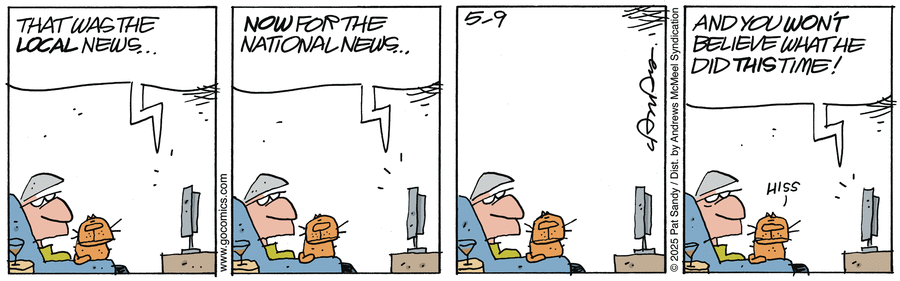 Next Door Neighbors by Pat Sandy on Fri, 09 May 2025