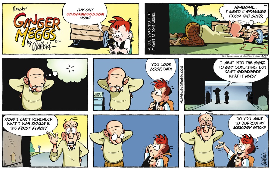 Ginger Meggs by Jason Chatfield on Sun, 27 Apr 2025