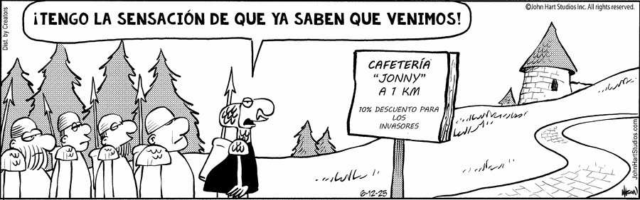 Wizard of Id en Español by Parker and Hart on Thu, 12 Jun 2025