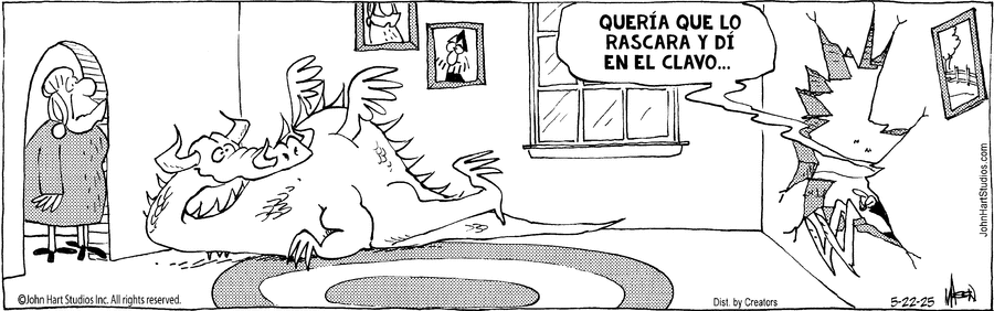 Wizard of Id en Español by Parker and Hart on Thu, 22 May 2025