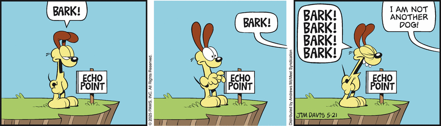 Garfield by Jim Davis on Wed, 21 May 2025