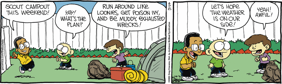 The Buckets by Greg Cravens  on Tue, 17 Jun 2025