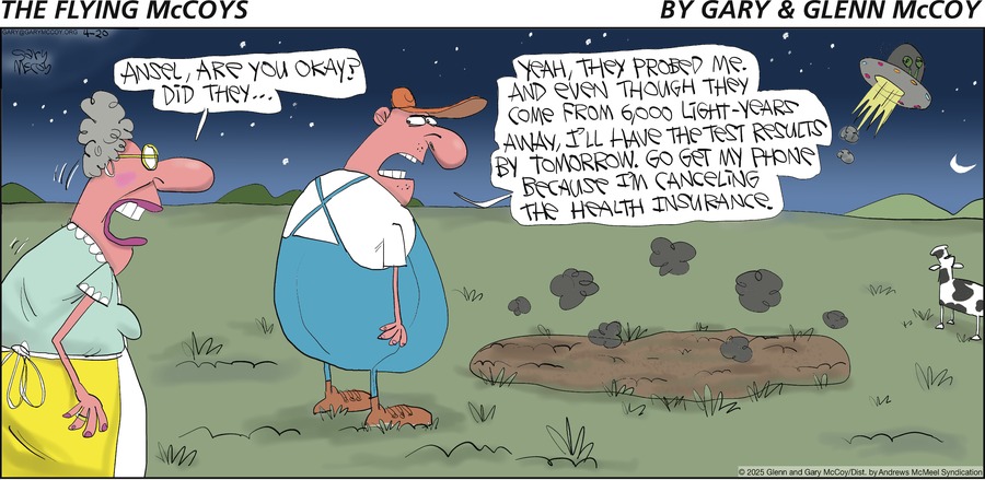 The Flying McCoys by Gary McCoy and Glenn McCoy on Sun, 20 Apr 2025