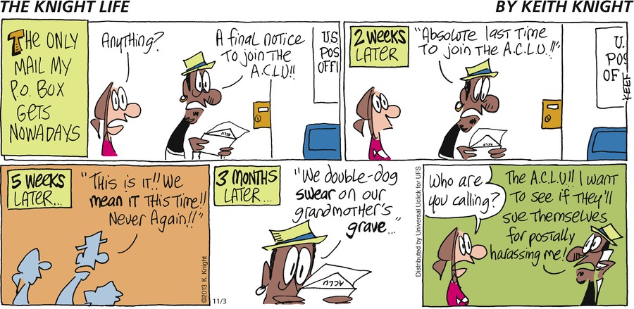The Knight Life by Keith Knight on Tue, 03 Jun 2025