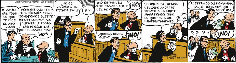 Benitin y Eneas by Bud Fisher and Pierre S. De Beaumont on Mon, 02 Jun 2025