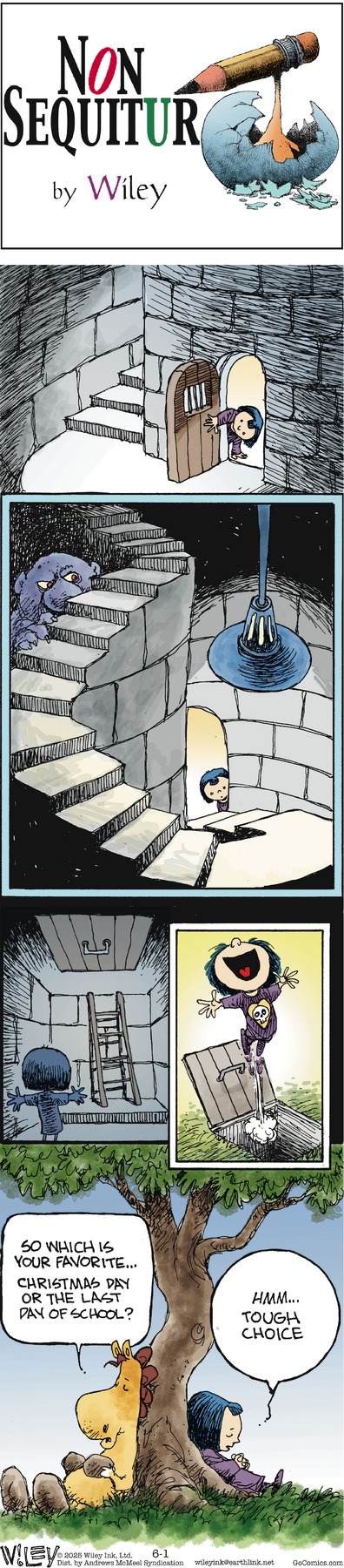 Non Sequitur by Wiley Miller on Sun, 01 Jun 2025