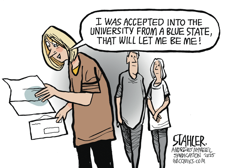 Jeff Stahler by Jeff Stahler on Tue, 15 Apr 2025