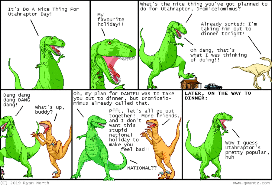 Dinosaur Comics by Ryan North