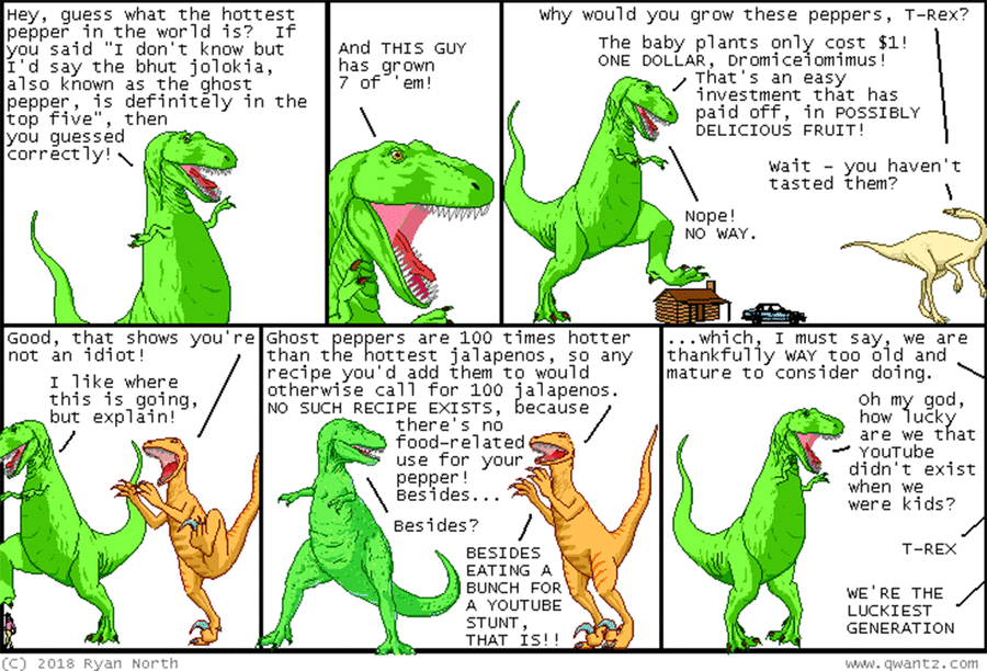 Dinosaur Comics by Ryan North on Thu, 17 Apr 2025