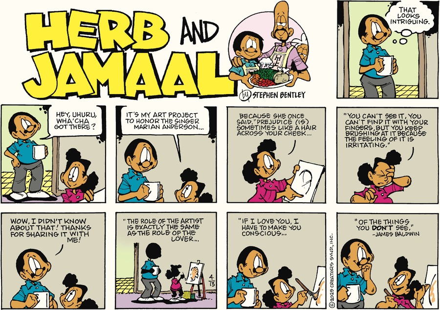 Herb and Jamaal by Stephen Bentley on Sun, 13 Apr 2025