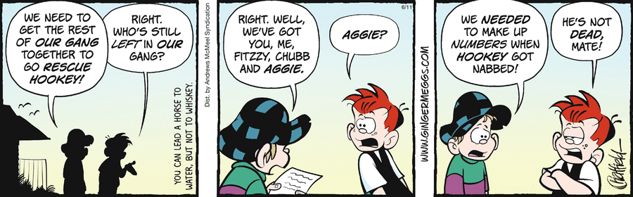 Ginger Meggs by Jason Chatfield on Wed, 11 Jun 2025