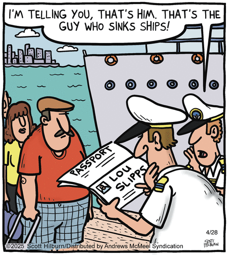 The Argyle Sweater by Scott Hilburn on Mon, 28 Apr 2025