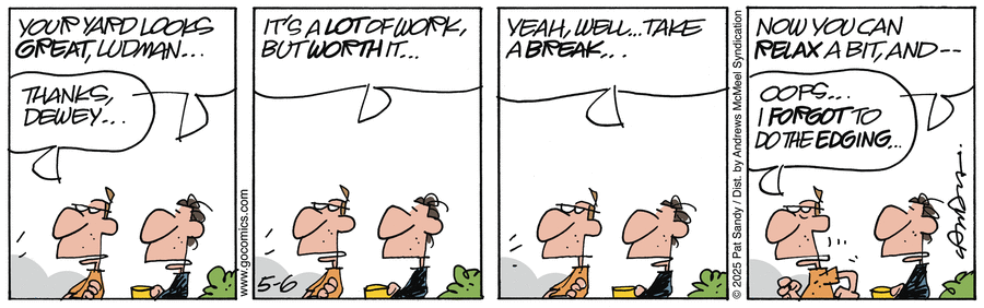 Next Door Neighbors by Pat Sandy on Tue, 06 May 2025