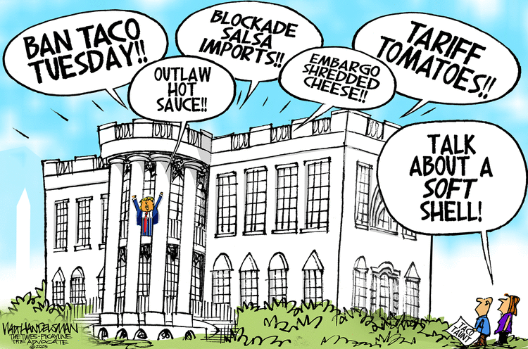 Walt Handelsman by Walt Handelsman on Tue, 03 Jun 2025