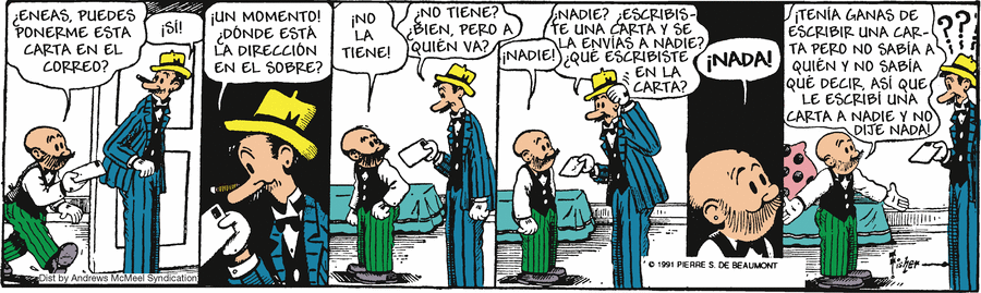Benitin y Eneas by Bud Fisher and Pierre S. De Beaumont on Tue, 03 Jun 2025