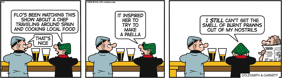 Andy Capp by Reg Smythe on Tue, 08 Apr 2025