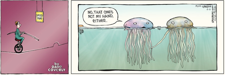 Speed Bump by Dave Coverly on Sun, 13 Apr 2025