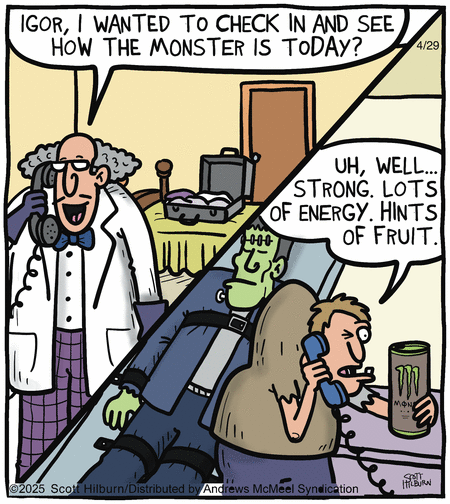 The Argyle Sweater by Scott Hilburn on Tue, 29 Apr 2025