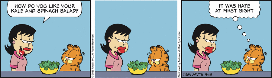 Garfield by Jim Davis on Fri, 18 Apr 2025