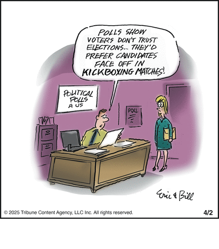 Bottomliners by Eric and Bill Teitelbaum on Wed, 02 Apr 2025