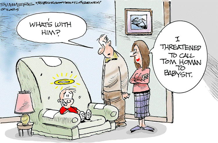 Think Toon by Dana Summers
 
	