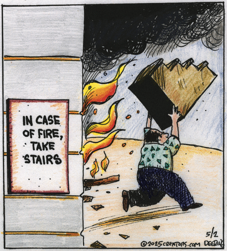 Strange Brew by John Deering on Fri, 02 May 2025