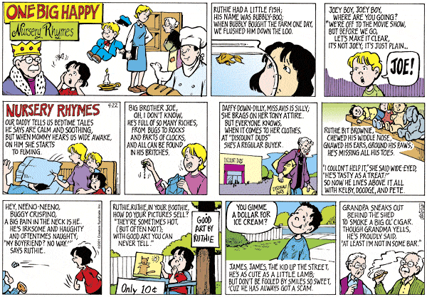 One Big Happy by Rick Detorie on Wed, 11 Jun 2025