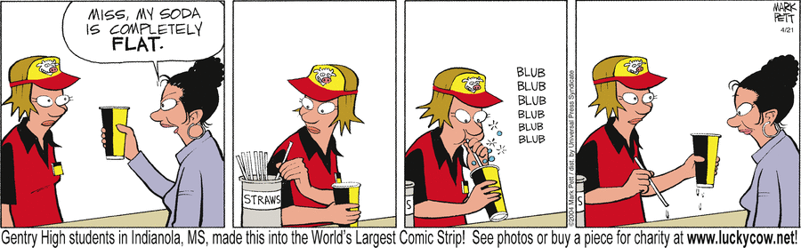 Lucky Cow by Mark Pett on Wed, 23 Apr 2025