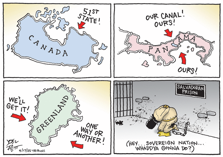 Joel Pett by Joel Pett on Thu, 17 Apr 2025
