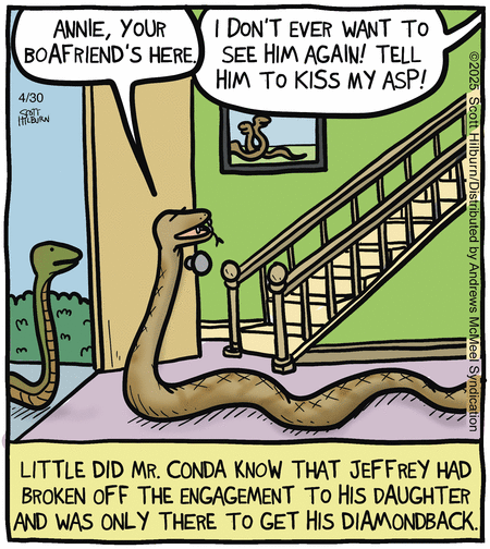 The Argyle Sweater by Scott Hilburn on Wed, 30 Apr 2025