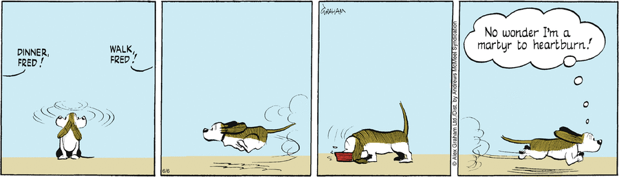 Fred Basset by Alex Graham on Fri, 06 Jun 2025