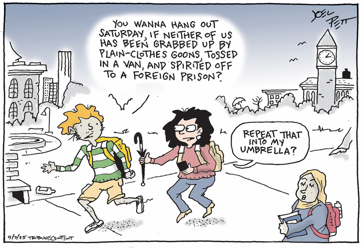 Joel Pett by Joel Pett on Mon, 07 Apr 2025