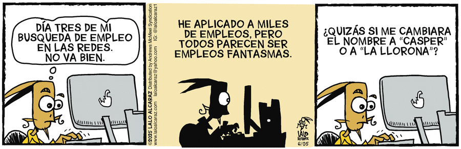 La Cucaracha en Español by Lalo Alcaraz on Thu, 05 Jun 2025