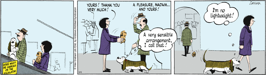 Fred Basset by Alex Graham on Mon, 05 May 2025